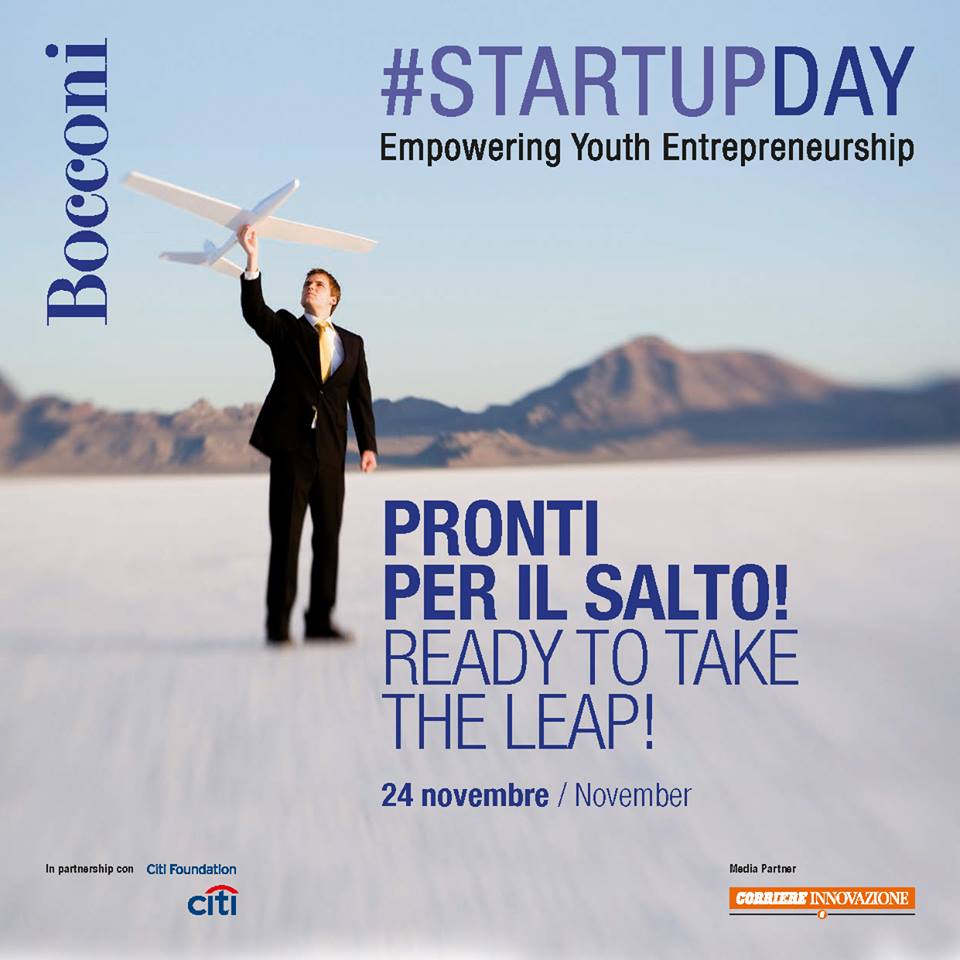 Startup Day Università Bocconi Roofingreen finalista