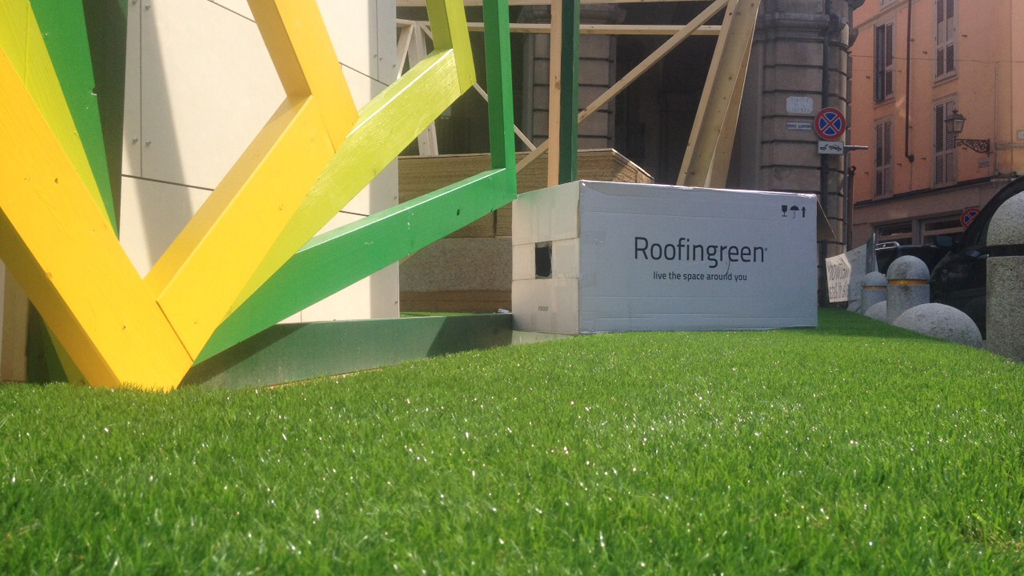 Allestimento Roofingreen per CasaClima ad Alessandria