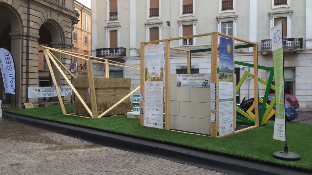 Allestimento Roofingreen per CasaClima ad Alessandria