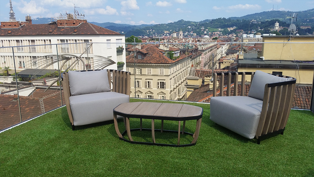 Tetto piano Roofingreen - Via Lagrange 12