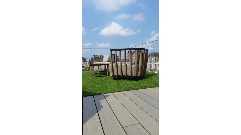 Tetto piano Roofingreen - Via Lagrange 12