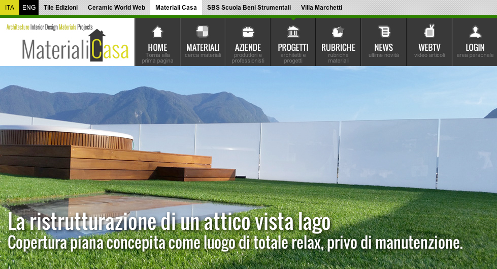 Ristrutturazione attico con copertura in Roofingreen