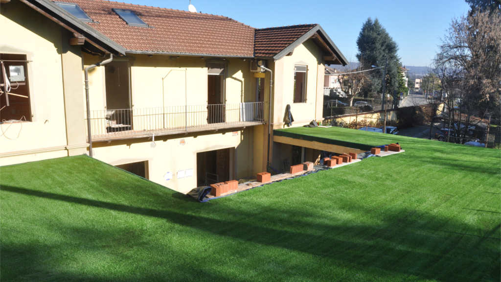 Roofingreen Ristrutturazione con ampliamento a Castellamonte