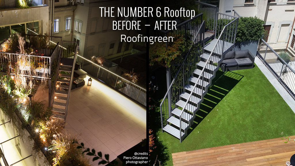 Roofinrgeen The Number 6 before and after