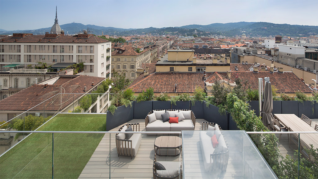 Tetto piano Roofingreen - Via Lagrange 12