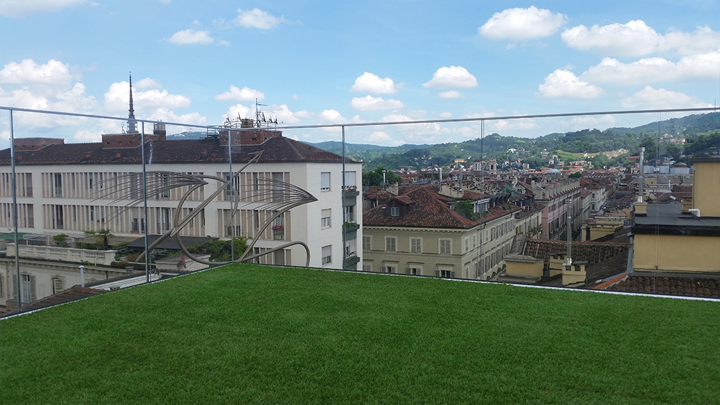 Tetto piano Roofingreen - Via Lagrange 12