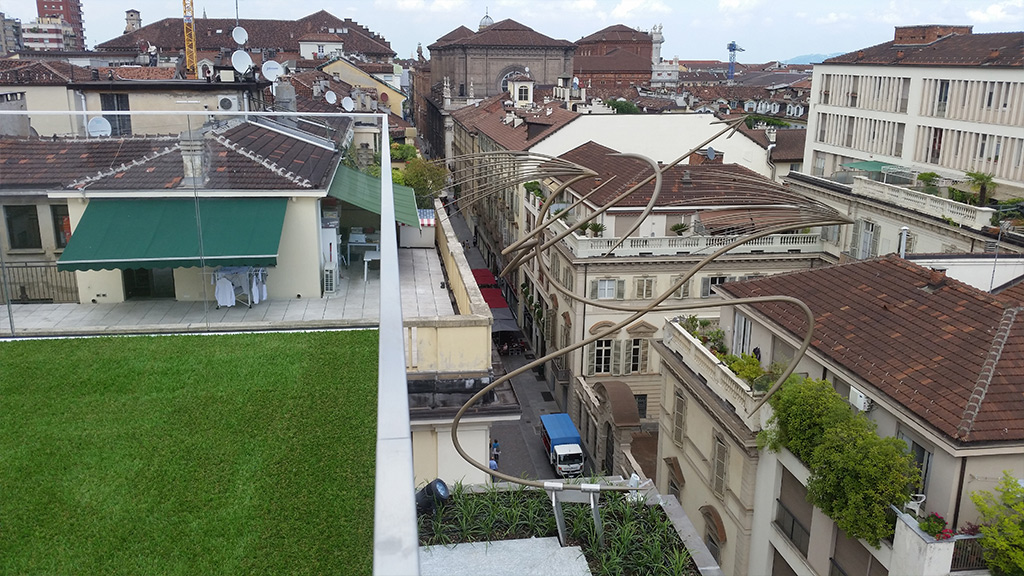 Tetto piano Roofingreen - Via Lagrange 12