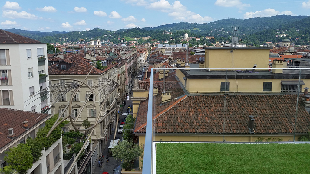 Tetto piano Roofingreen - Via Lagrange 12