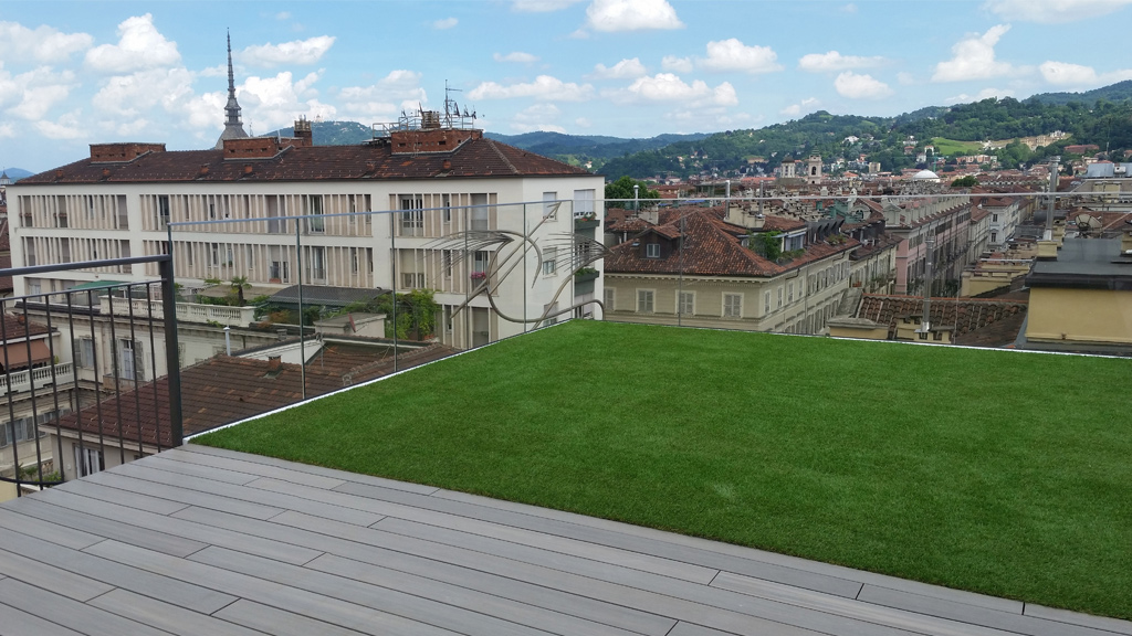 Tetto piano Roofingreen - Via Lagrange 12