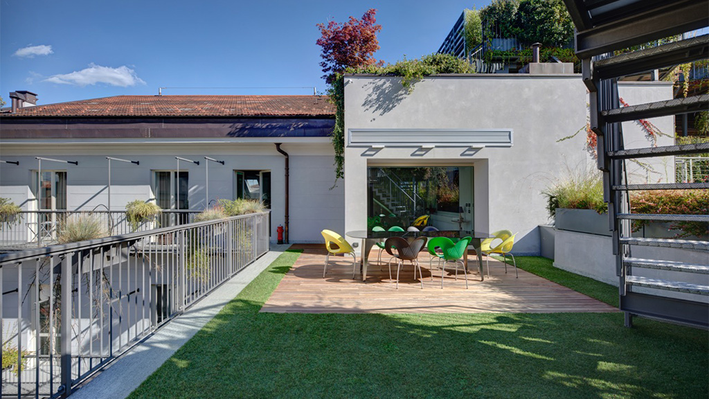 Roofingreen tetto verde panoramico The Number 6