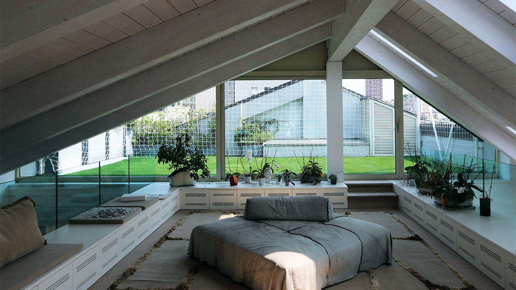 Roofingreen tetto verde panoramico The Number 6