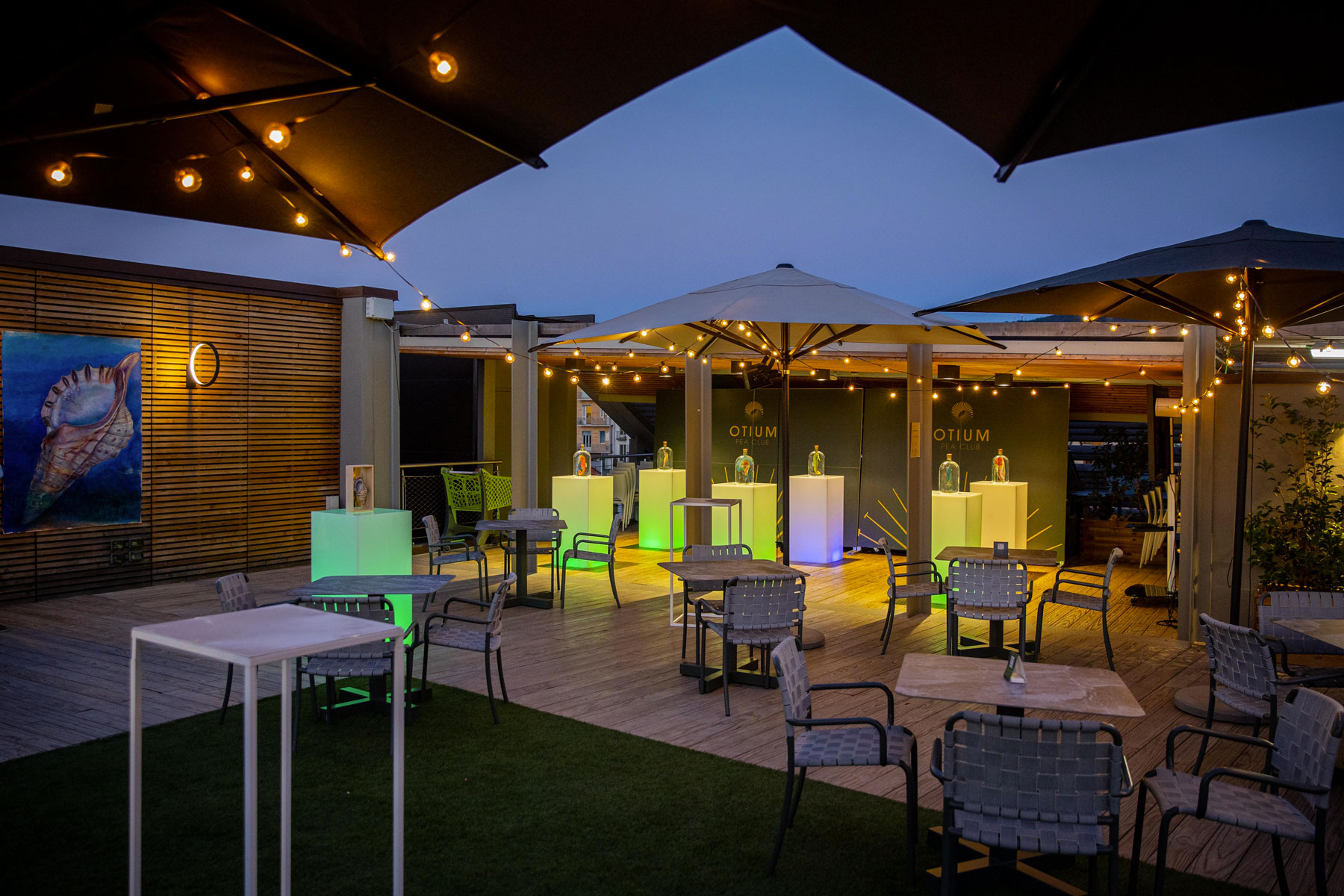 Roofingreen atterra sul rooftop Green Pea