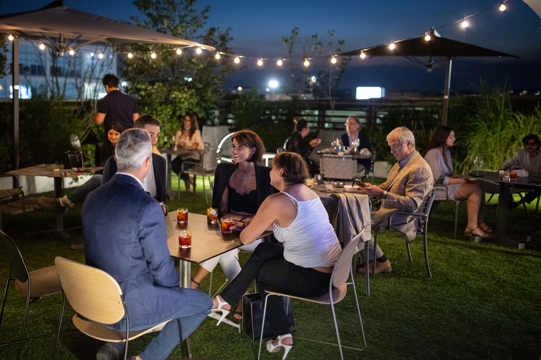 Roofingreen atterra sul rooftop Green Pea