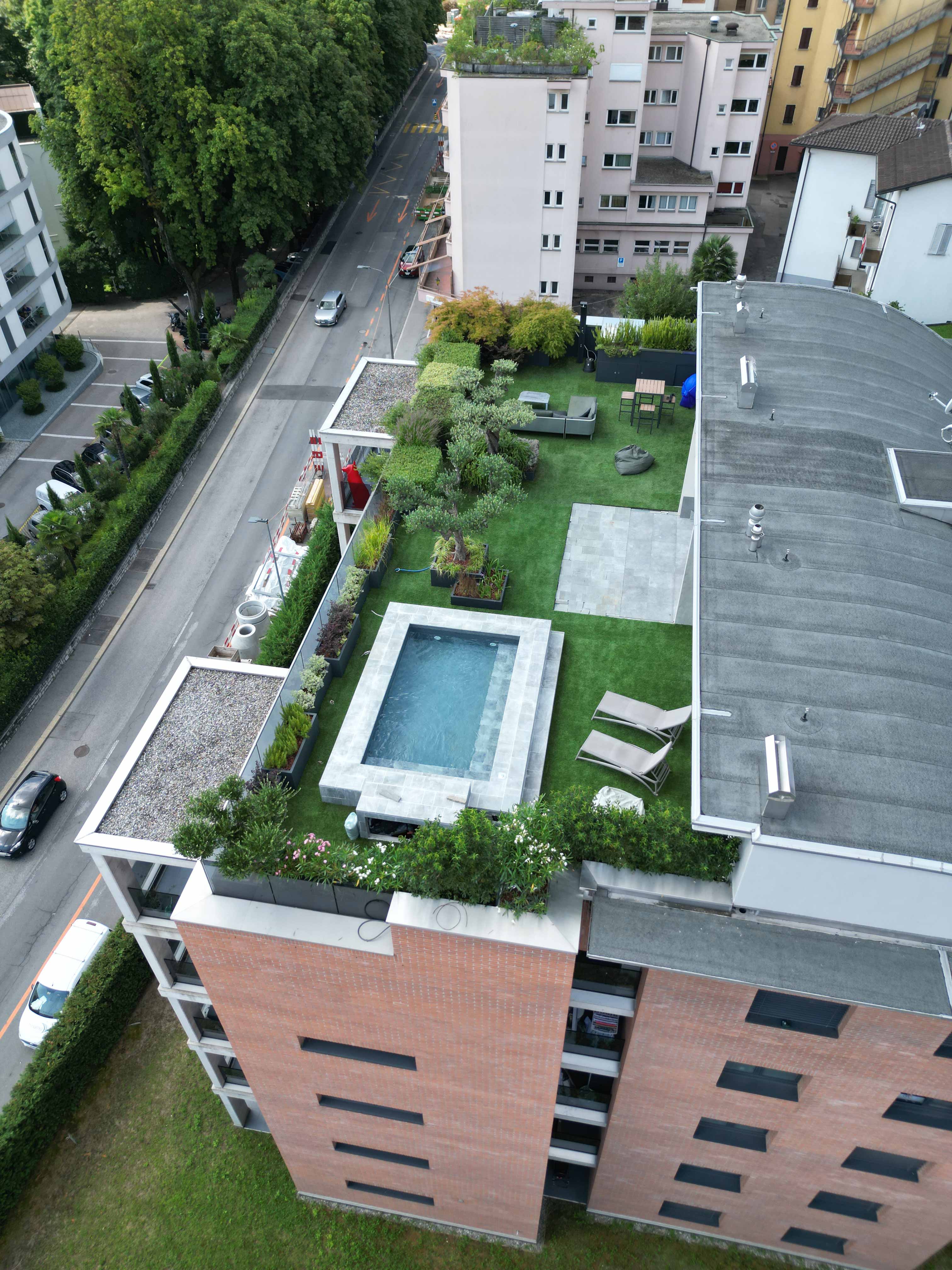 ROOFTOP IN LUGANO