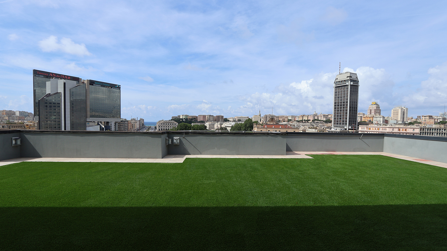 Sede Iren di Genova con Roofingreen