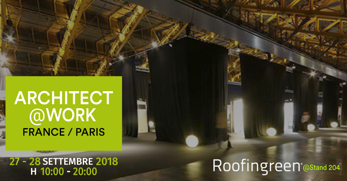 Architect@Work Parigi Roofingreen