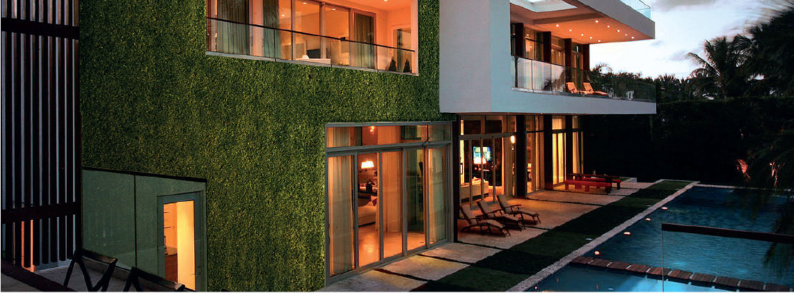 Facciata edificio con Roofingreen Nature Side Roofingreen - Nature Side facciata