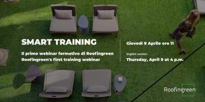 Smart Training: il primo webinar di Roofingreen