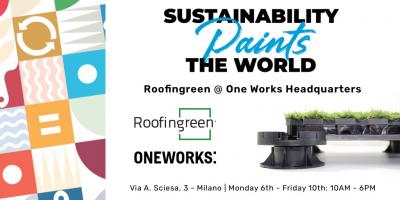 Sustainability paints the world: Roofingreen @ One Works Headquarters